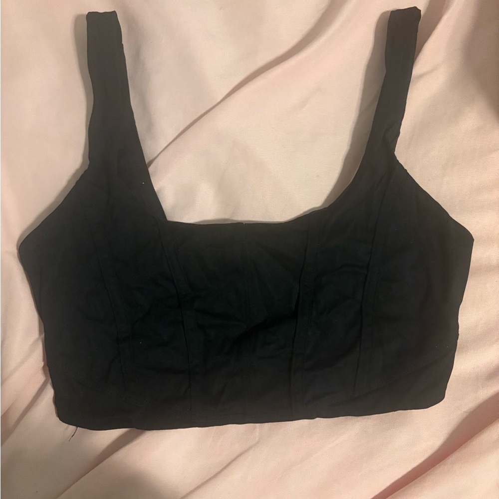 Forever 21 Black Crop Top